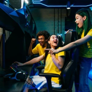 Laser Tag Game and Mini Movies at Thrill Zone